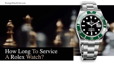 how long does rolex service take|rolex repairs near me.